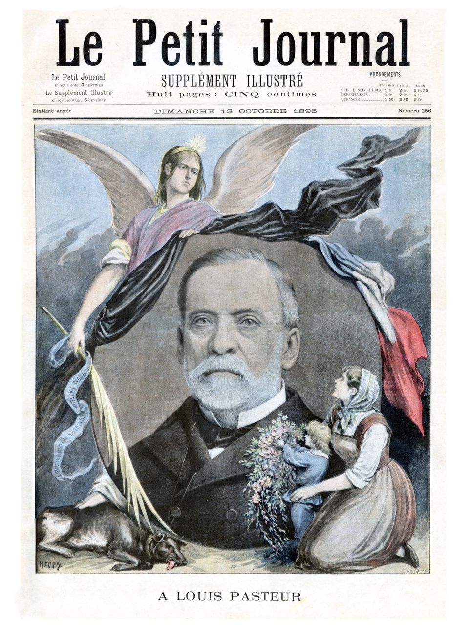 Produits Journeaux sur Pasteur Pasteur1895_30x40